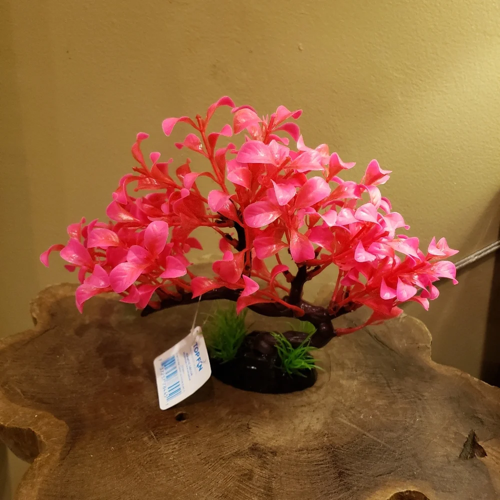 Top Fin Aquarium Plants Pink